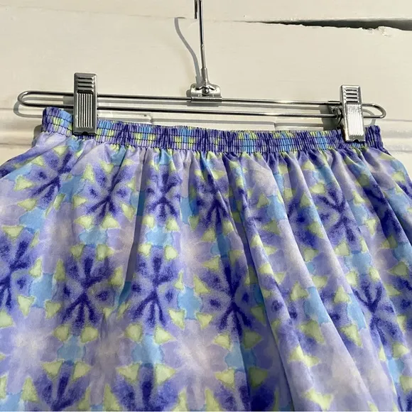 🆕 BOA Athletic / Running Shorts - Mosaic Pattern of Purples &amp; Blues