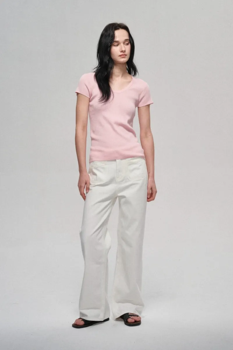 100% cotton classic straight leg jeans