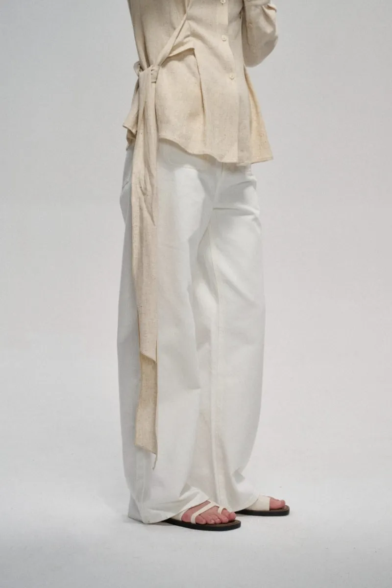 100% cotton classic straight leg jeans