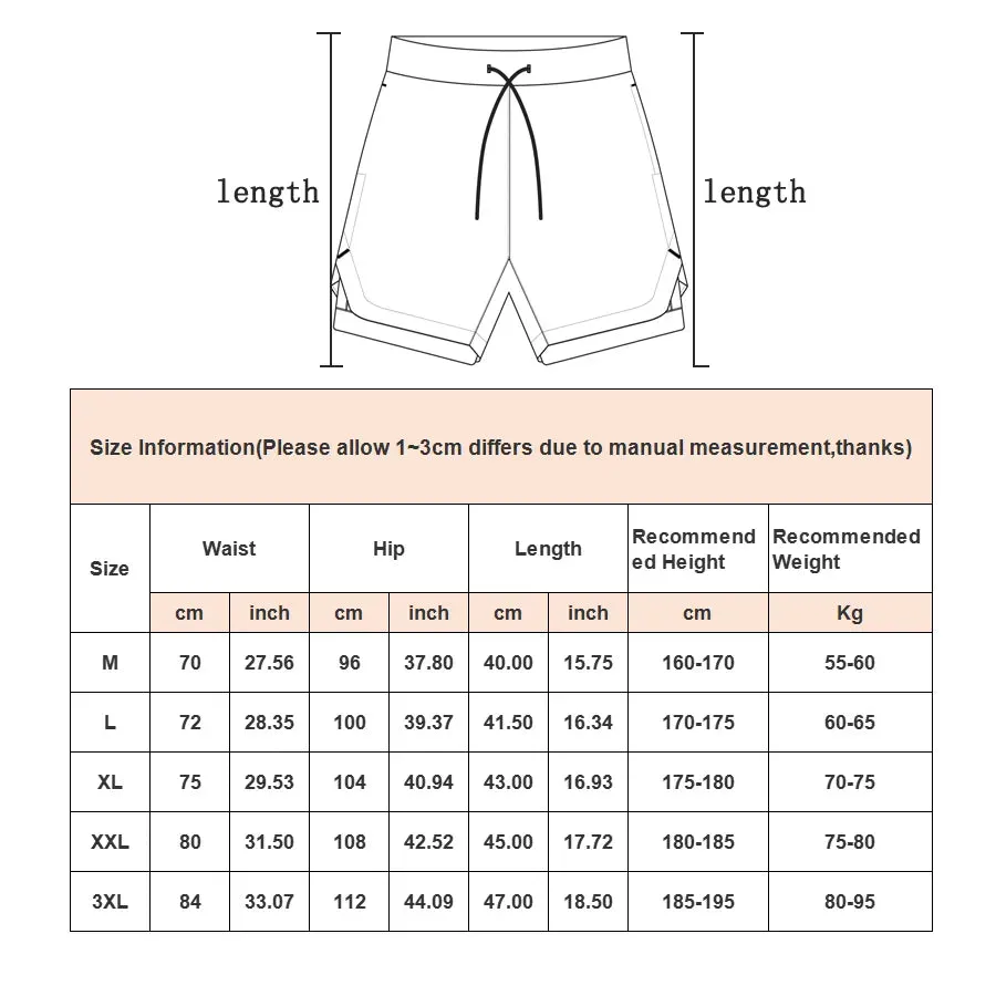 2-in-1 Camo Gym Running Shorts