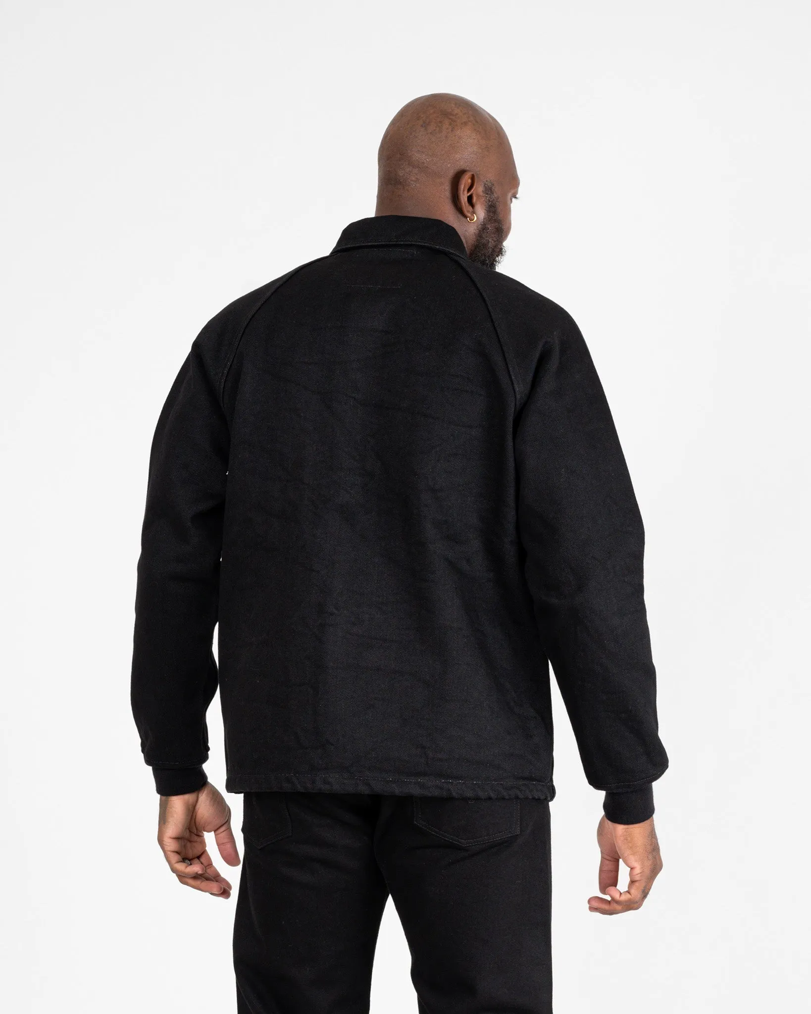 21oz Serge Windbreaker - Black