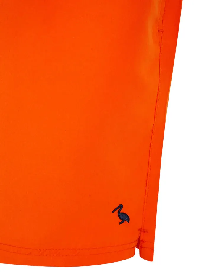 Abyss Classic Swim Short Puffin Orange
