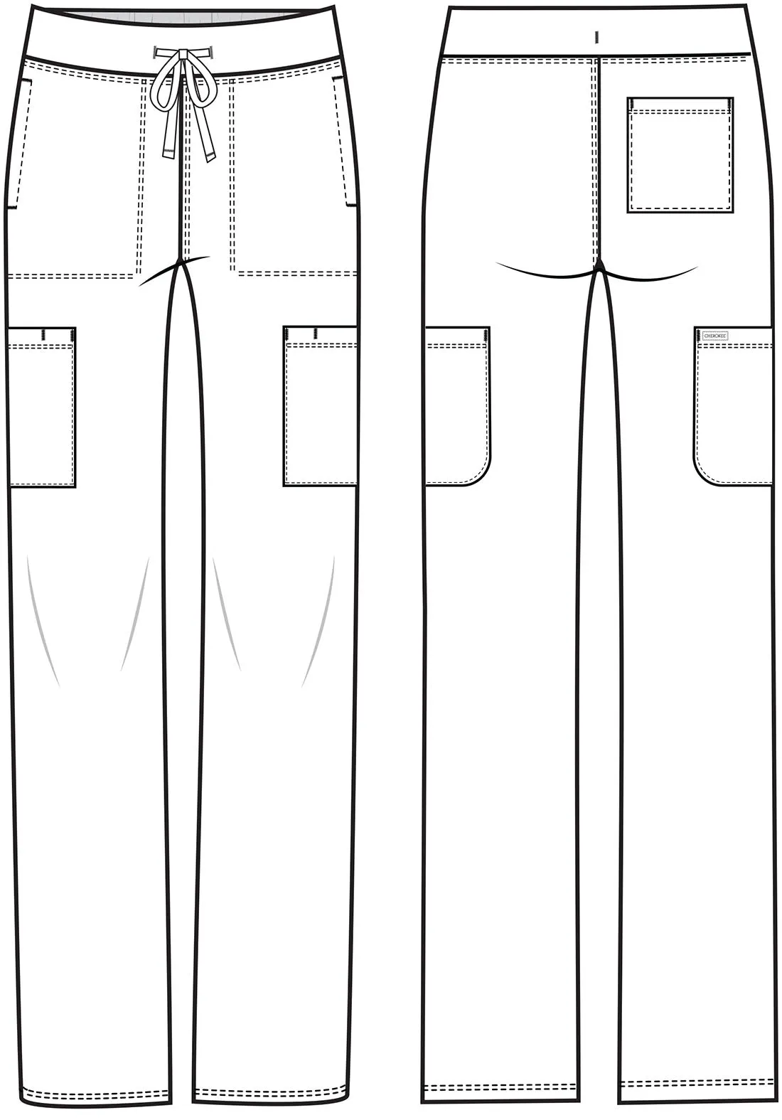 Achieve CK096 Women's 5 Pocket Straight Leg Pant Wild Mulberry
