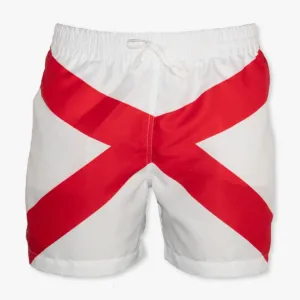 Alabama State Flag Swim Trunks