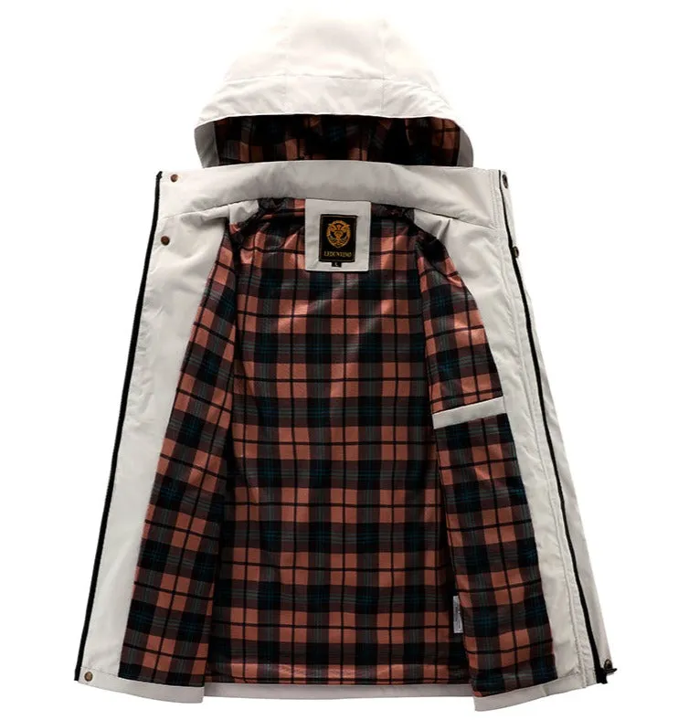 Alfons - Windbreaker Wasserdichter Wintermantel