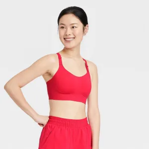 All In Motion Women's High Support Embossed Racerback Run Bra