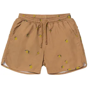 ansou swimshort | lemon brown