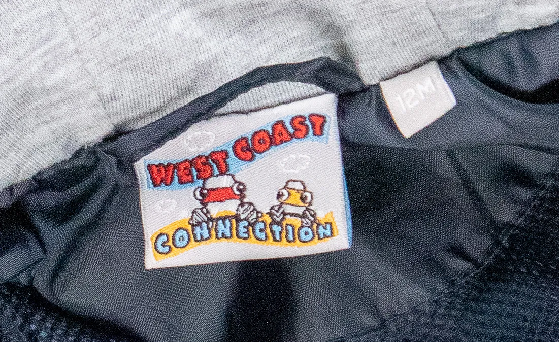 BABY BOY SIZE 12 MONTHS - WEST COAST CONNECTION, 2 Piece Matching Rain Set EUC B7
