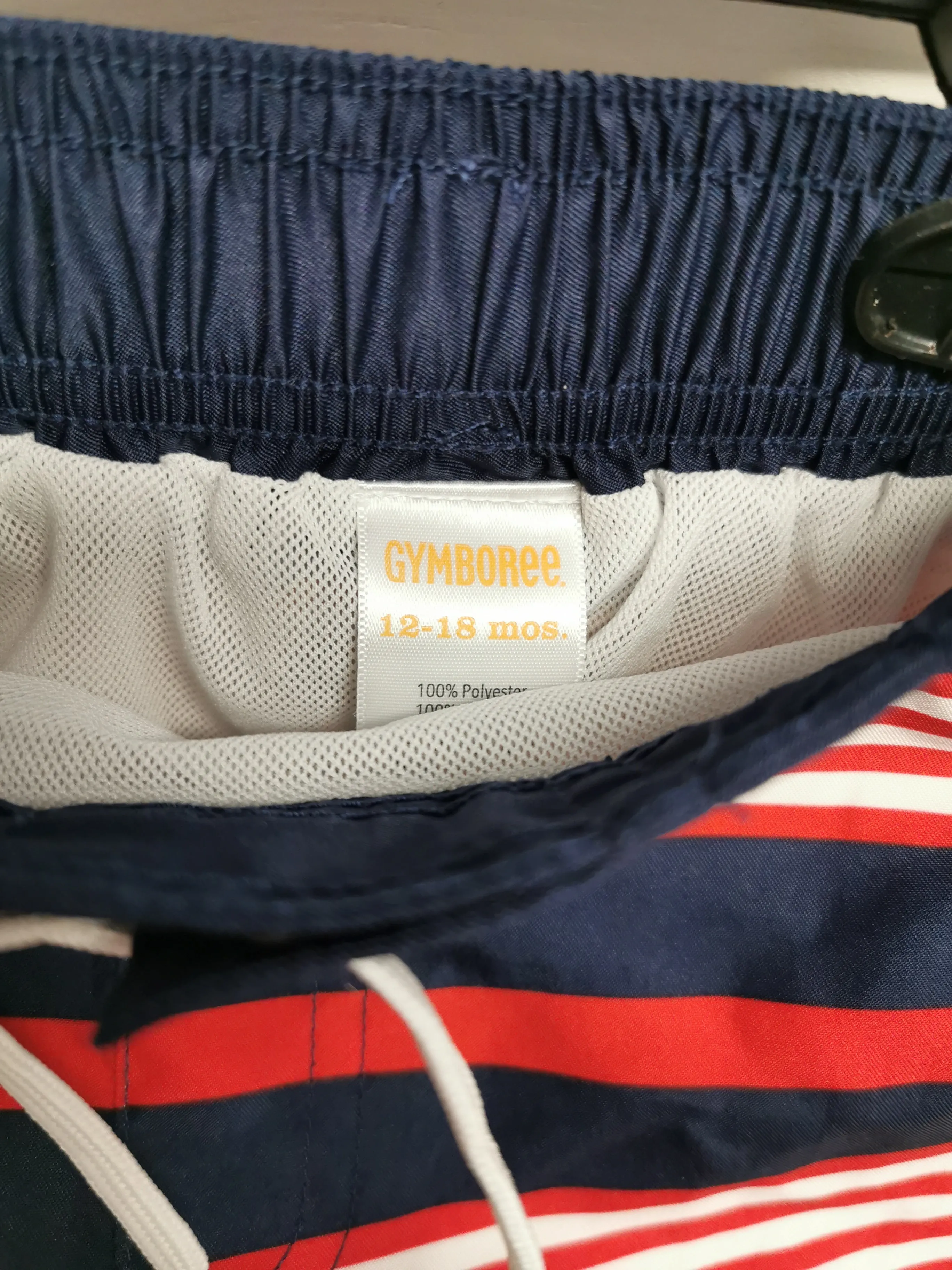 BABY BOY SIZE 12/18 MONTHS - GYMBOREE Swim Trunks EUC B43
