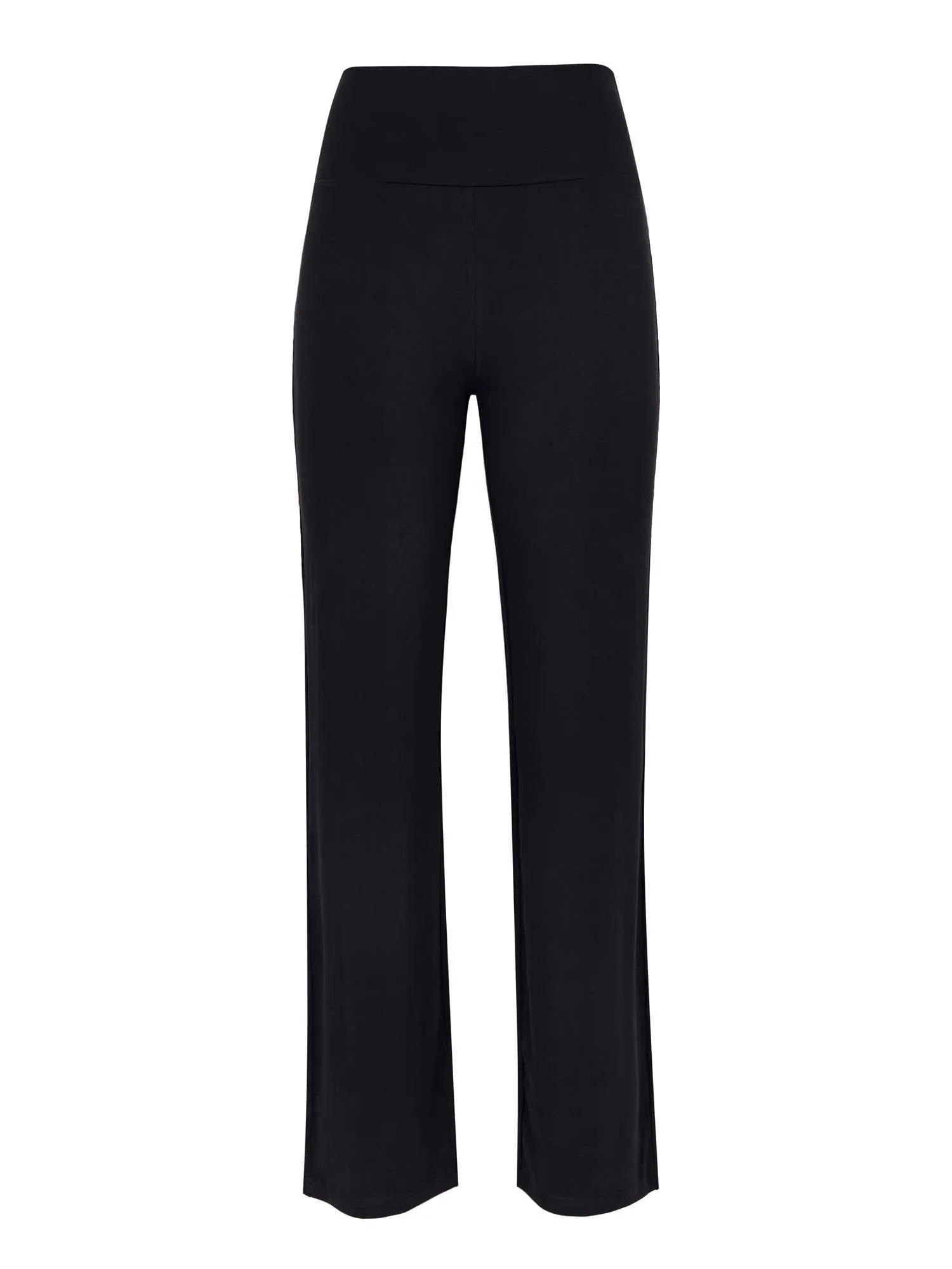 Bamboo Straight Leg Pant 2.0 - Black
