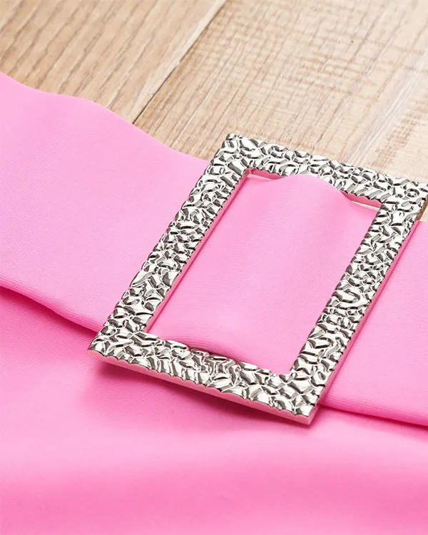 Belt High Waisted Bikini Sets