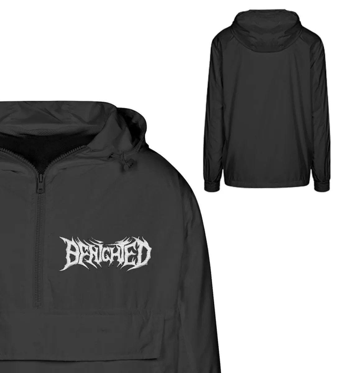 BENIGHTED | Unisex | Windbreaker with Embroidery
