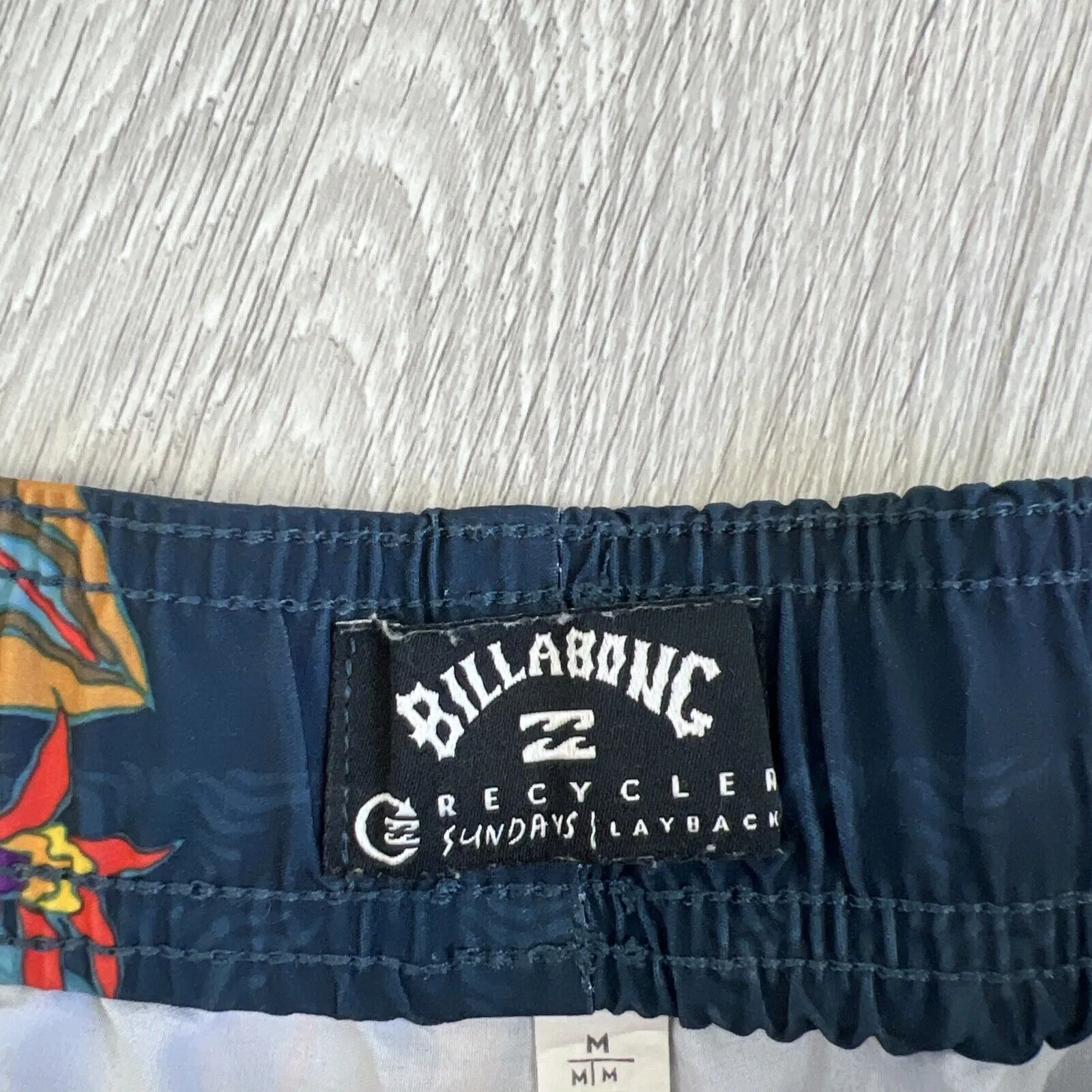 Billabong Mens Sundays Layback Board Shorts Swim Shorts Size Medium
