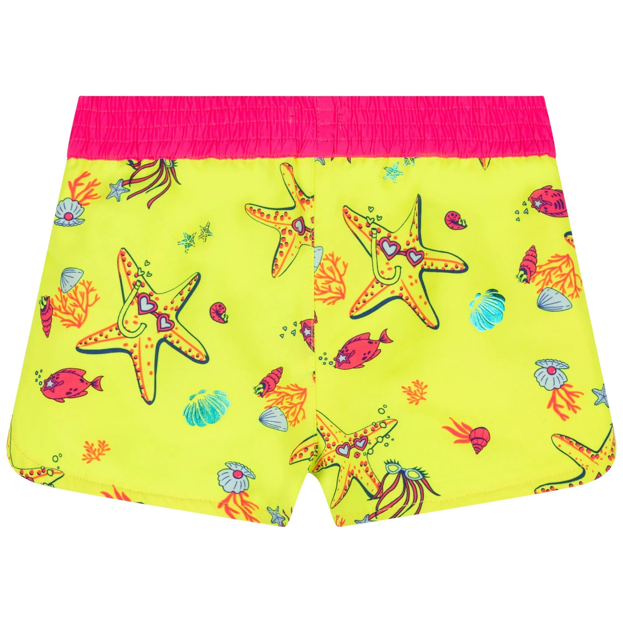 BILLIEBLUSH - Starfish Swim Shorts- Ochre