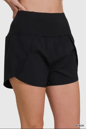 Black Running Shorts