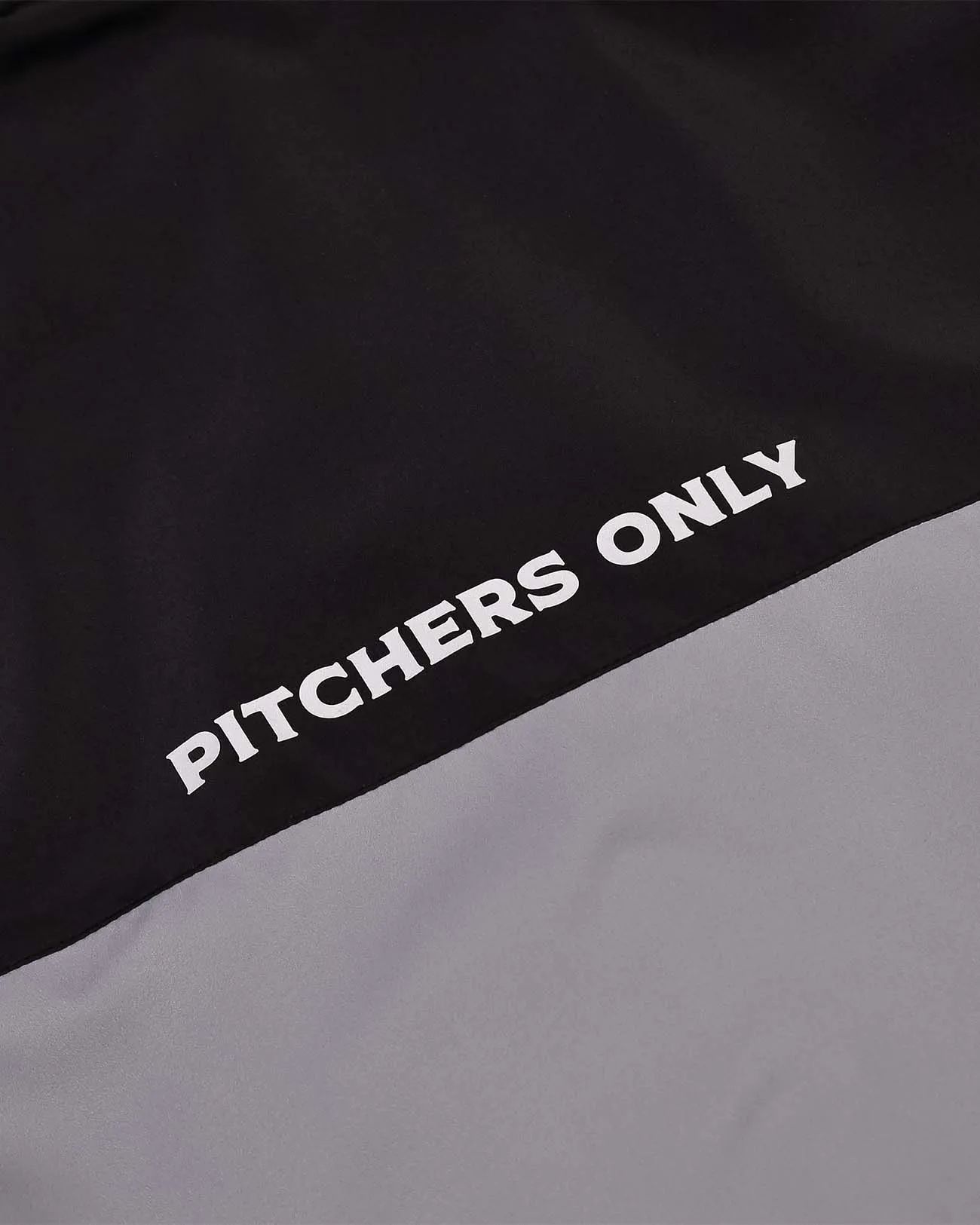 Black/Charcoal Gray Windbreaker
