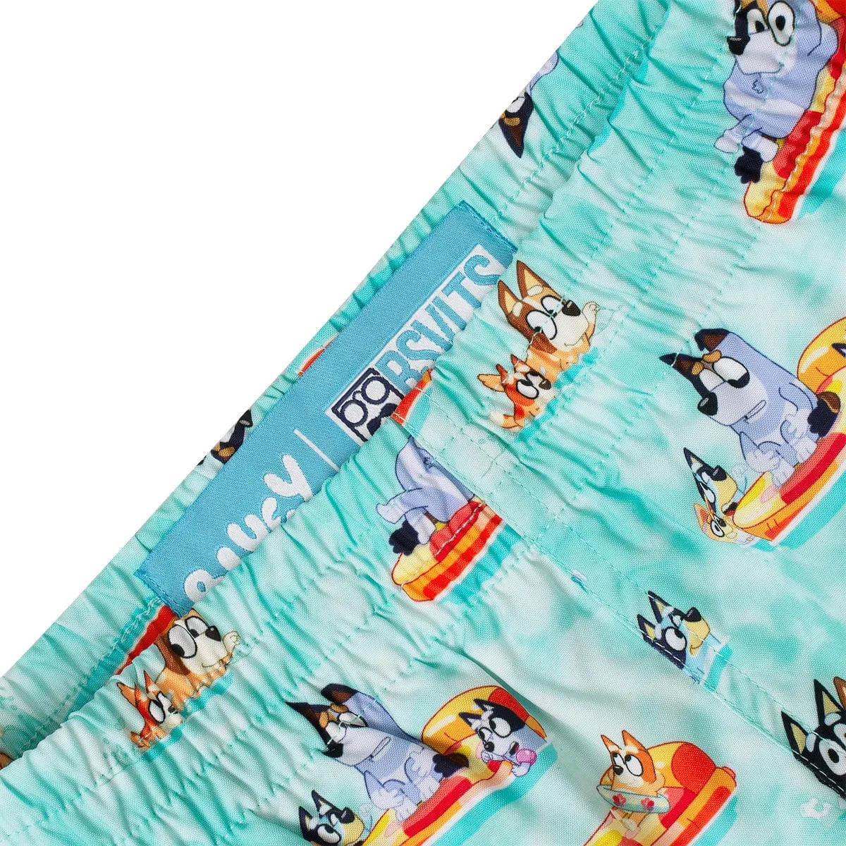 Bluey "Everybody in the Pool" – Preschooler Hybrid Shorts