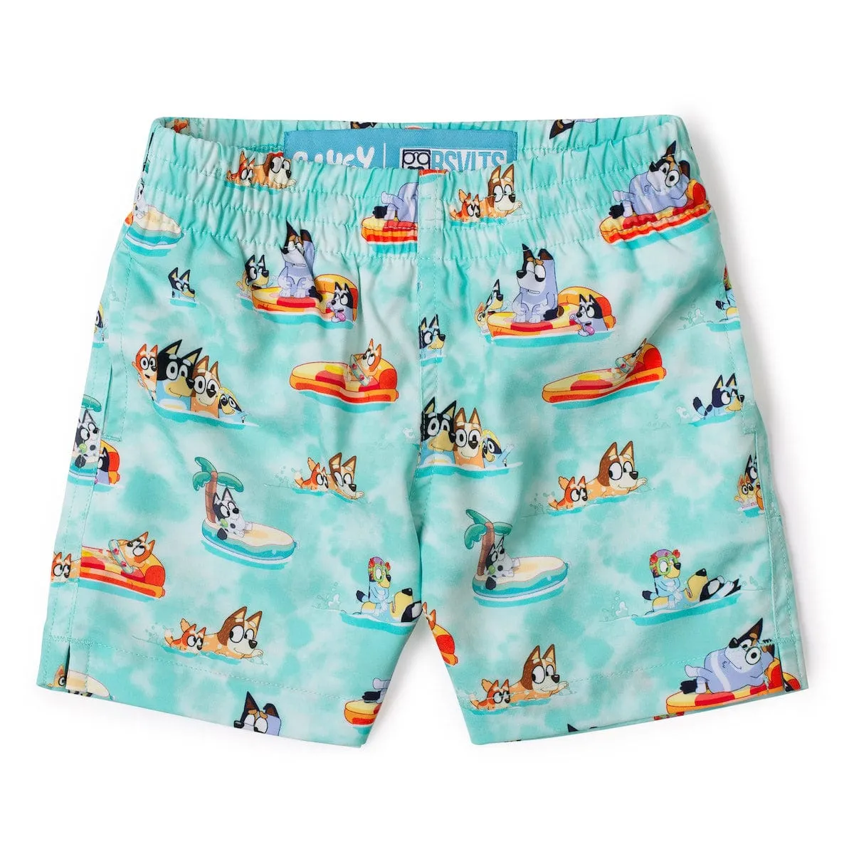 Bluey "Everybody in the Pool" – Preschooler Hybrid Shorts