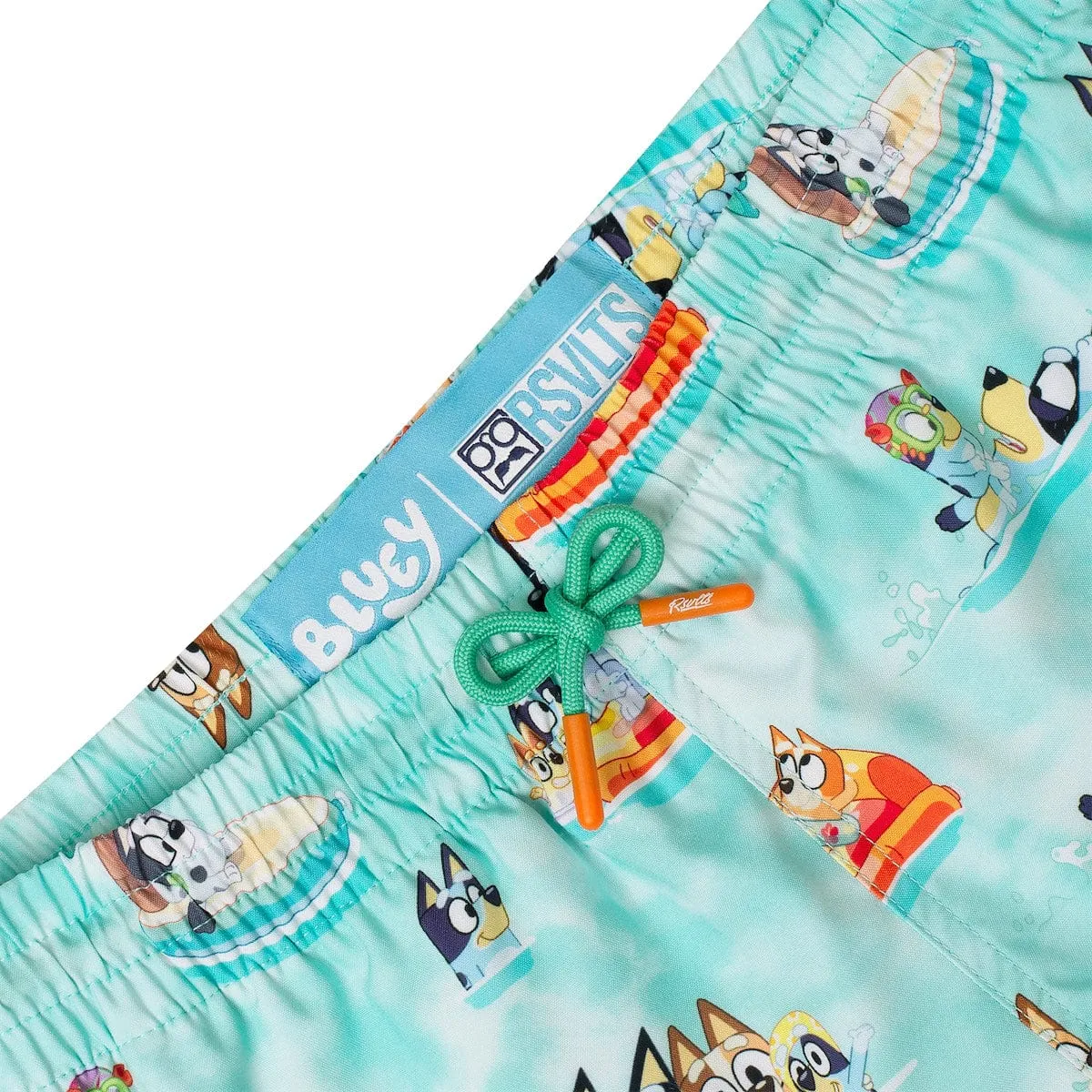 Bluey "Everybody in the Pool" – Youth Hybrid Shorts