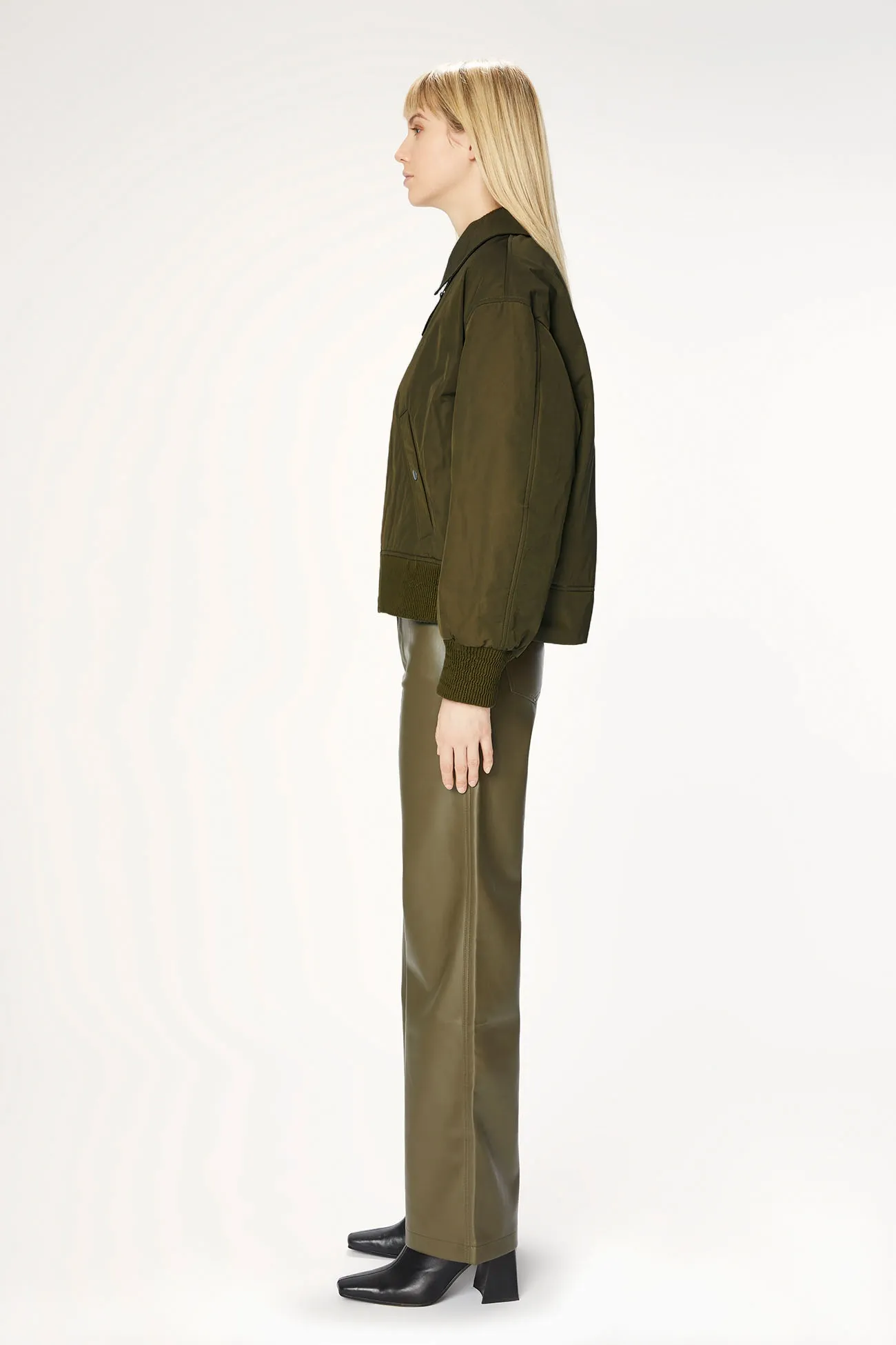 Bomber Jacket in Verde