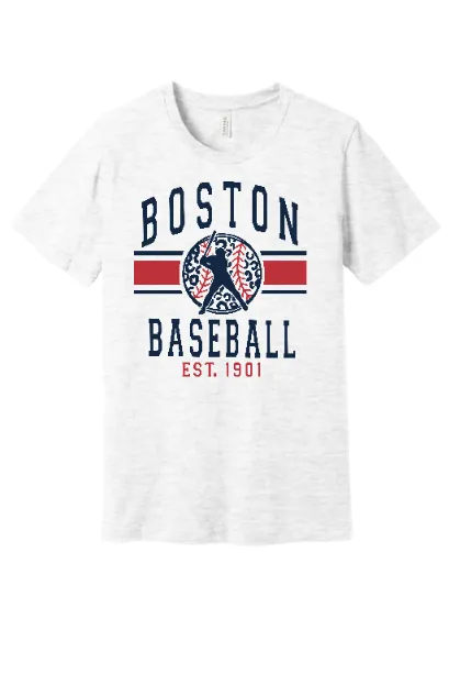 Boston Leopard Baseball Tees, Long Sleeves or Sweatshirts