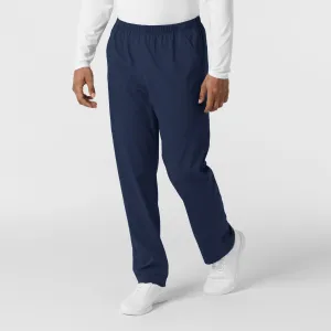 Boundless 5051 Unisex Straight Leg Scrub Pants Navy