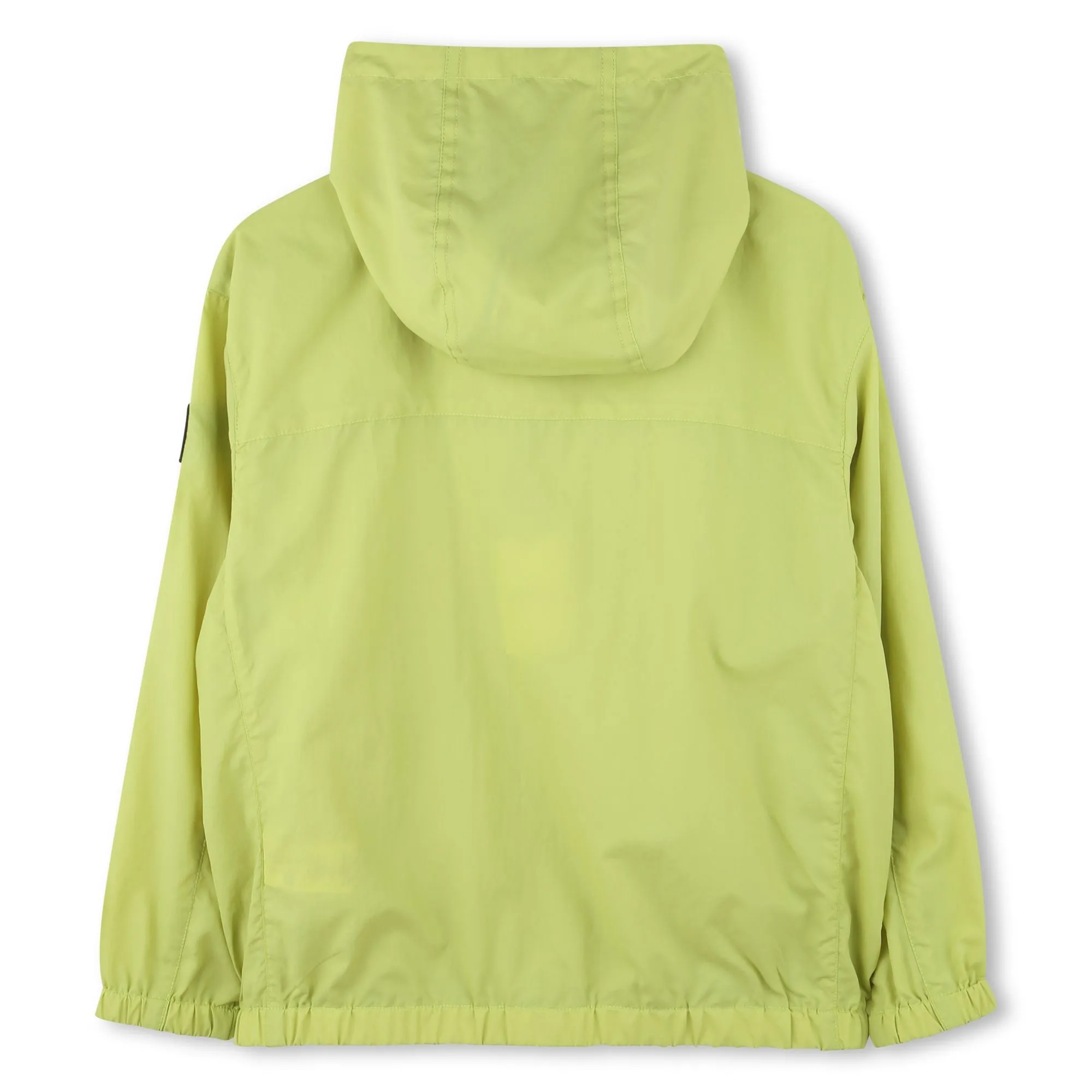 Boys Green Hooded Windbreaker