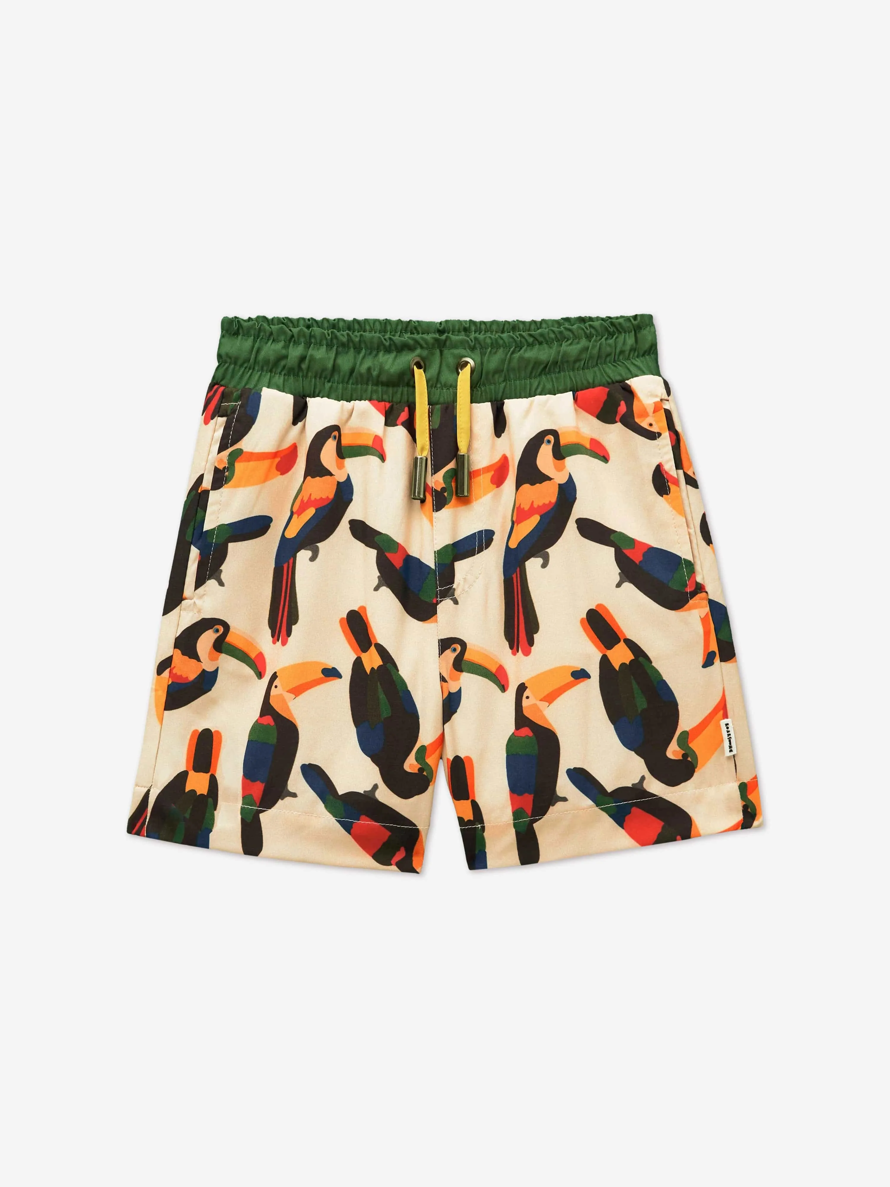 Boys Toucan Swim Shorts in Beige (UPF50 )