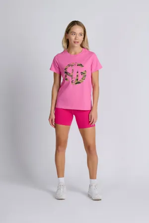 Camo Womens AG Running Cotton T-Shirt