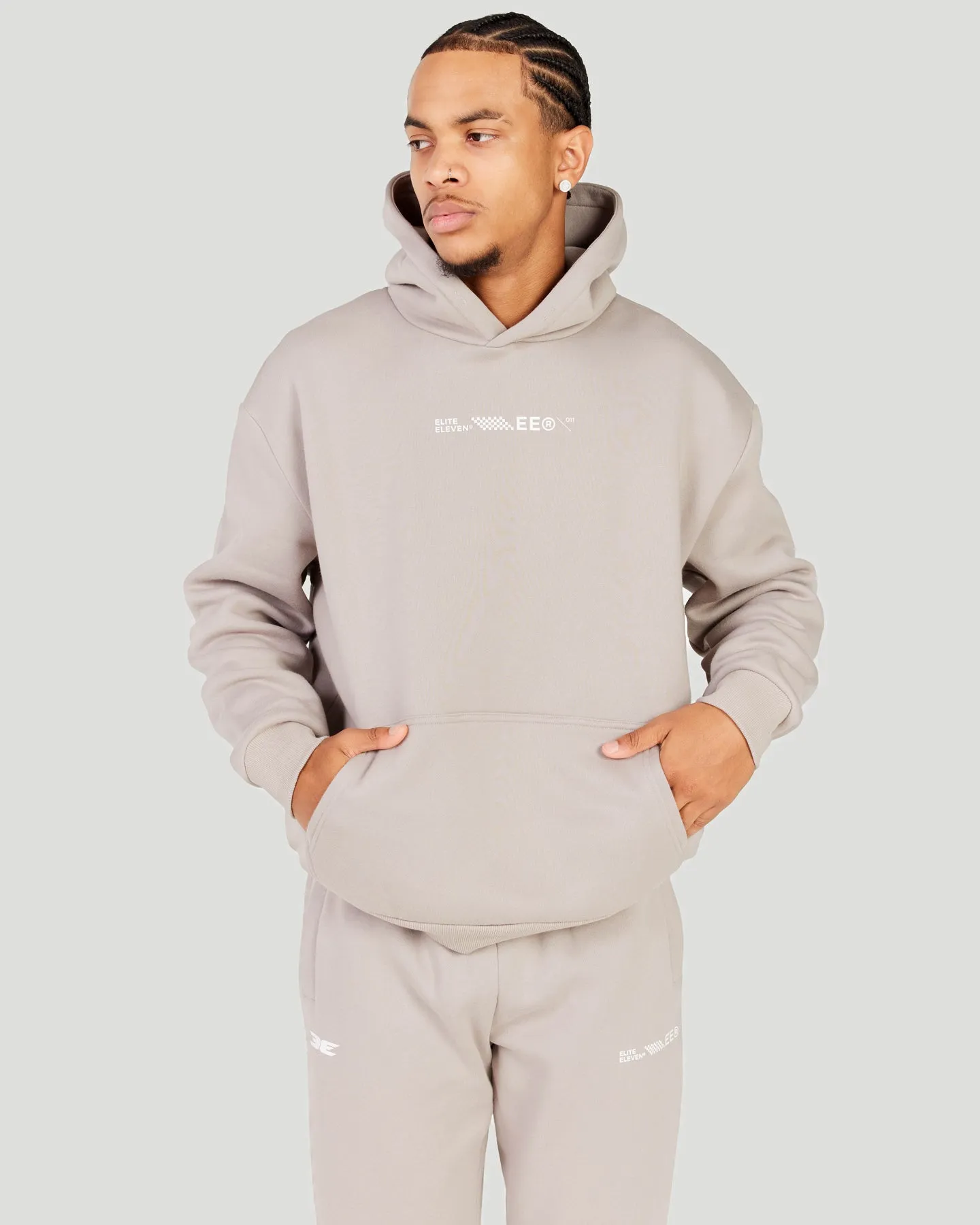 Capital V2 Hoodie - Taupe