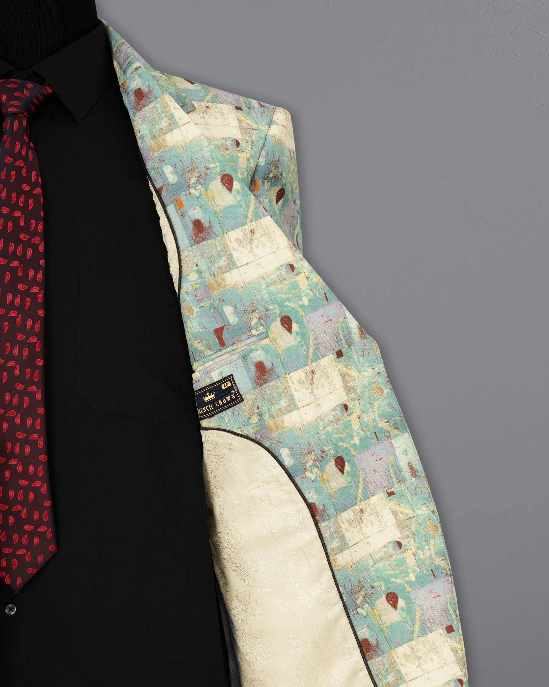 Cascade with Merino Multicolour Designer Blazer