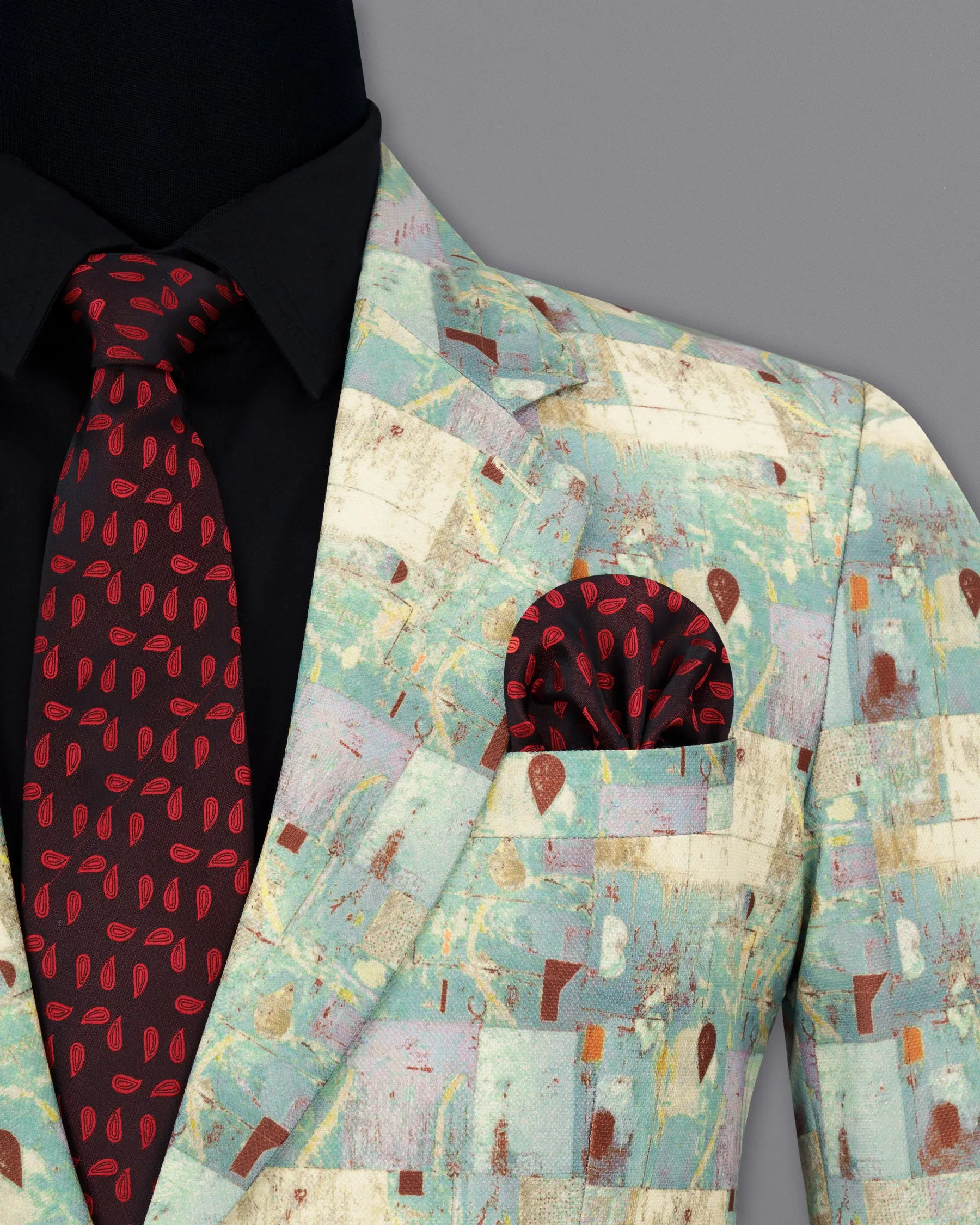 Cascade with Merino Multicolour Designer Blazer