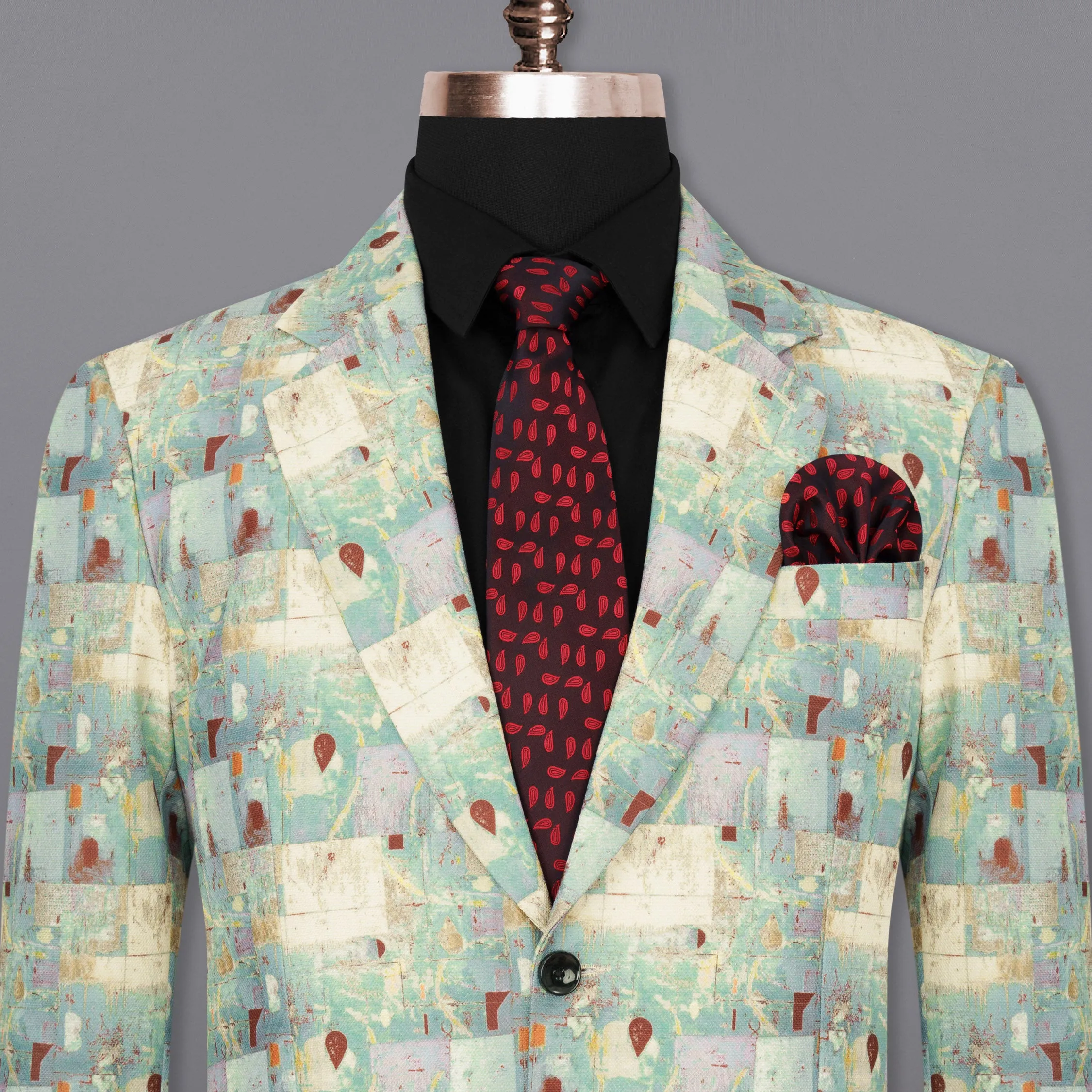 Cascade with Merino Multicolour Designer Blazer