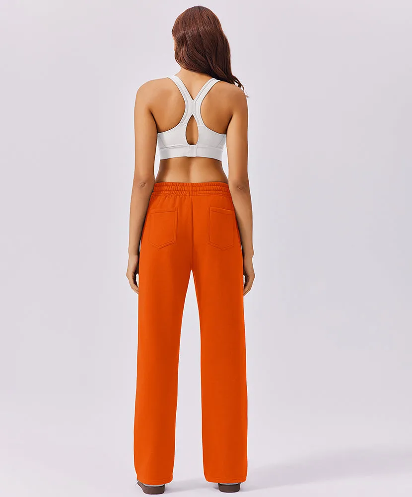 Casual Fleece High Waisted Sweatpants
