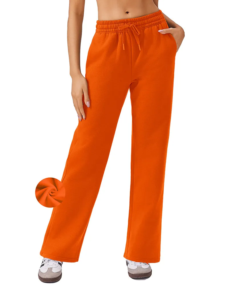 Casual Fleece High Waisted Sweatpants