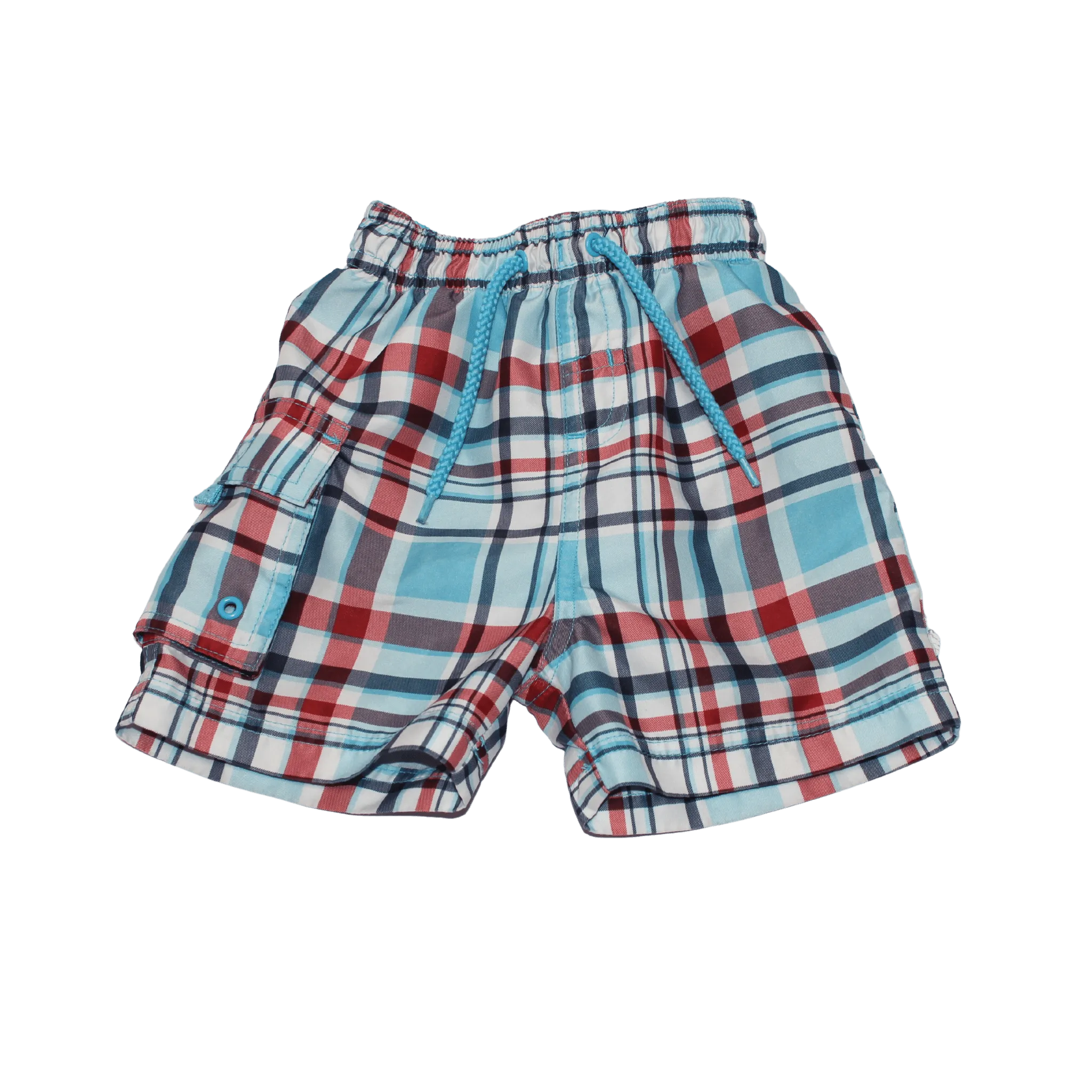 Check Swim Shorts
