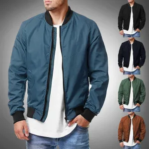 Chic Everyday Bomber Jacket for Men’s Casual Style