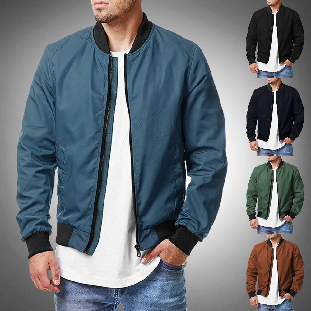 Chic Everyday Bomber Jacket for Men’s Casual Style
