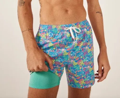 Chubbies The Tropical Bunches 5.5" - Classic Lined Swim Trunk