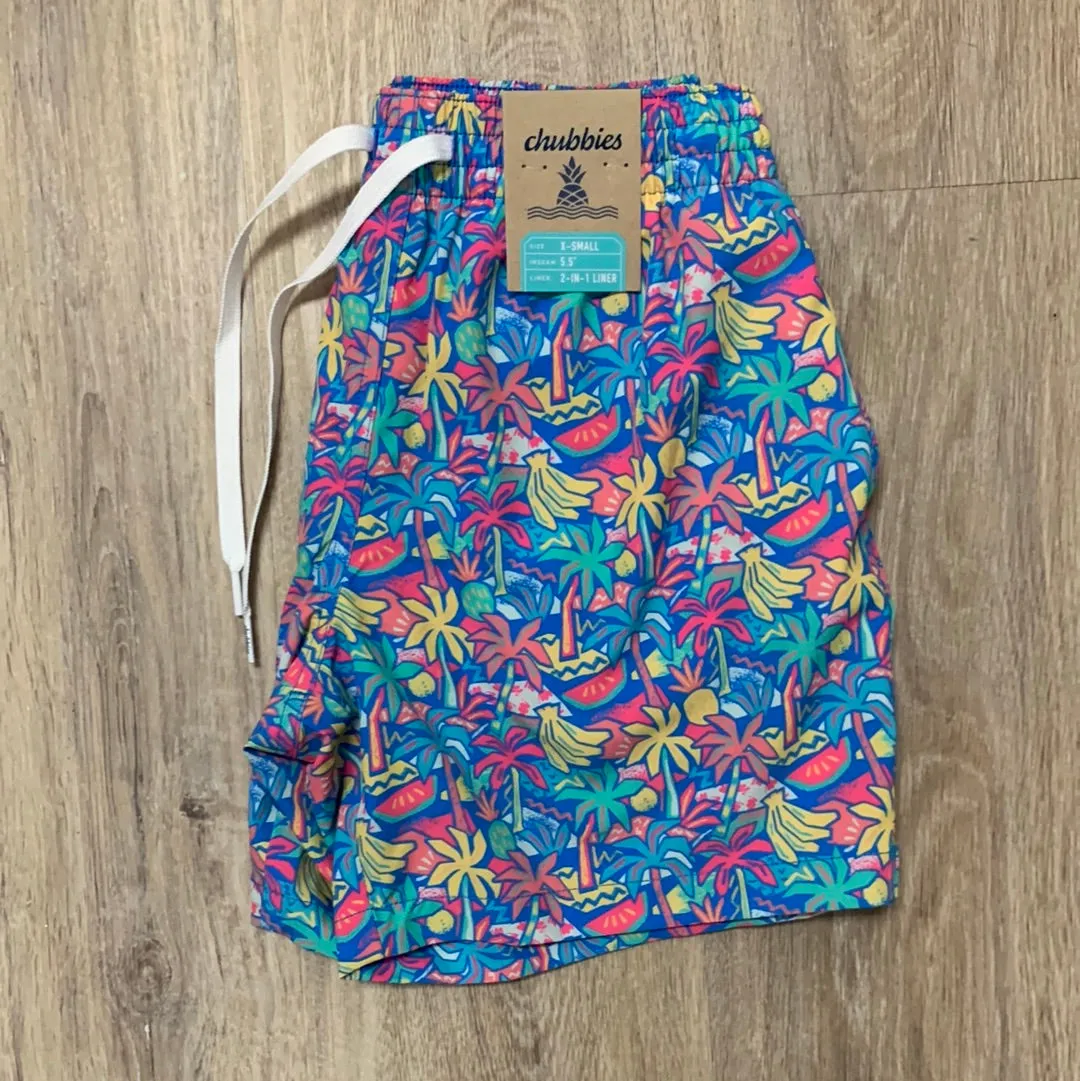 Chubbies The Tropical Bunches 5.5" - Classic Lined Swim Trunk