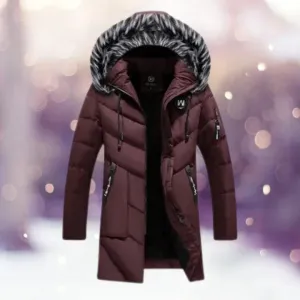 Classic Jurgen Thermal Parka with Fur Collar Windbreaker