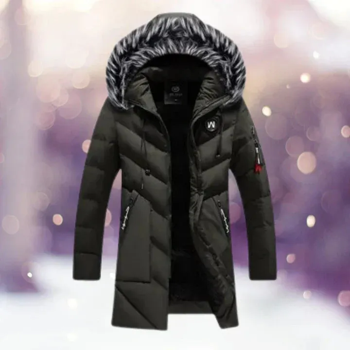 Classic Jurgen Thermal Parka with Fur Collar Windbreaker