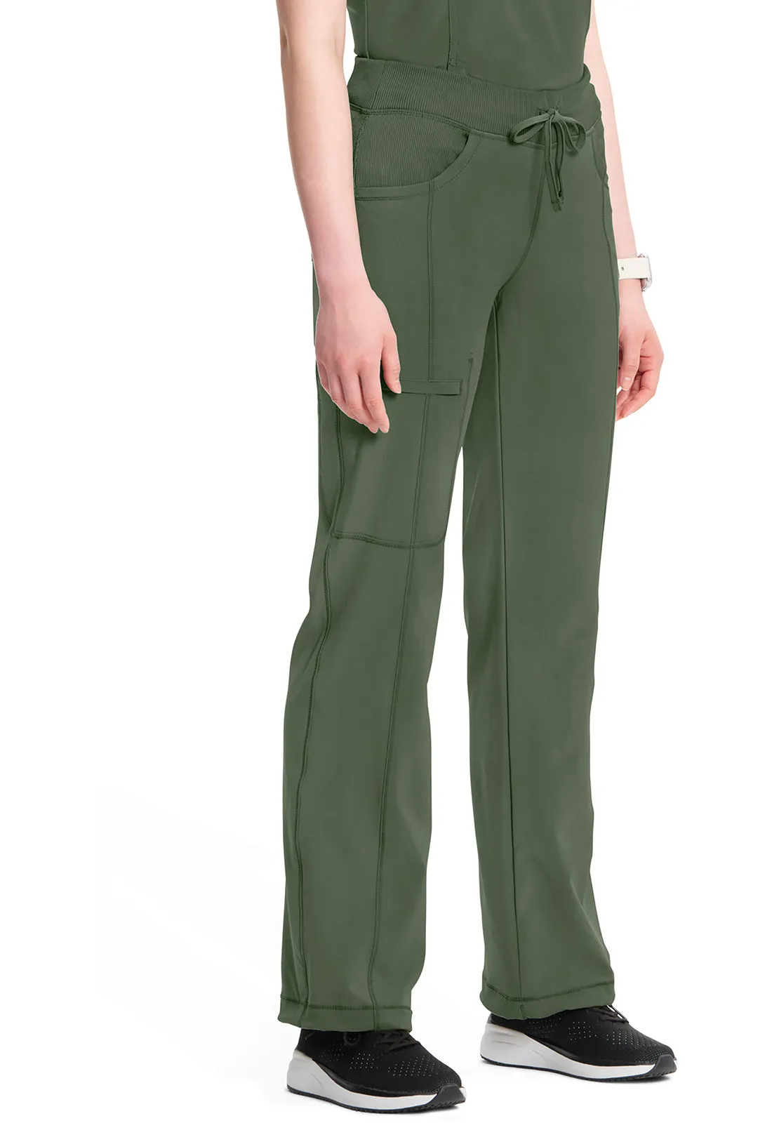 Classics 1123A Straight Leg Drawstring Pants Olive