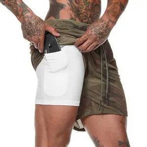 ConcealFit Dual-Layer Shorts