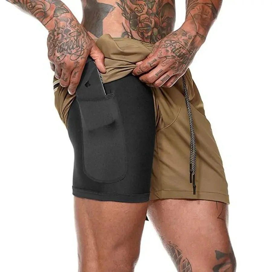 ConcealFit Dual-Layer Shorts
