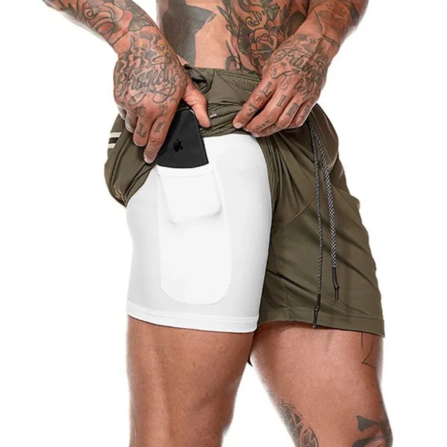 ConcealFit Dual-Layer Shorts