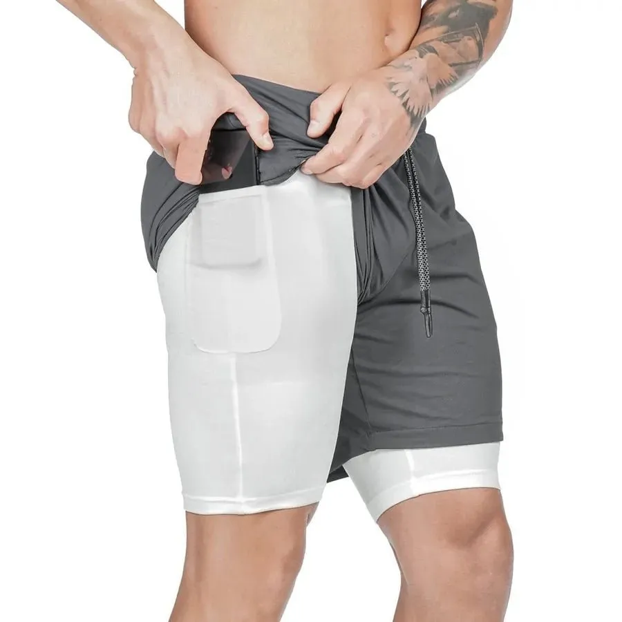 ConcealFit Dual-Layer Shorts