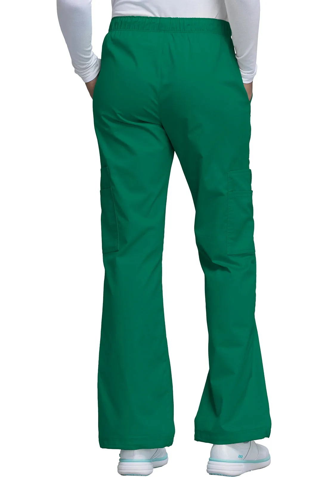 Core Stretch 4005 Mid Rise Pull-On Cargo Pants Hunter Green