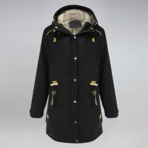 Cosy & weather-resistant women's parka jacket
