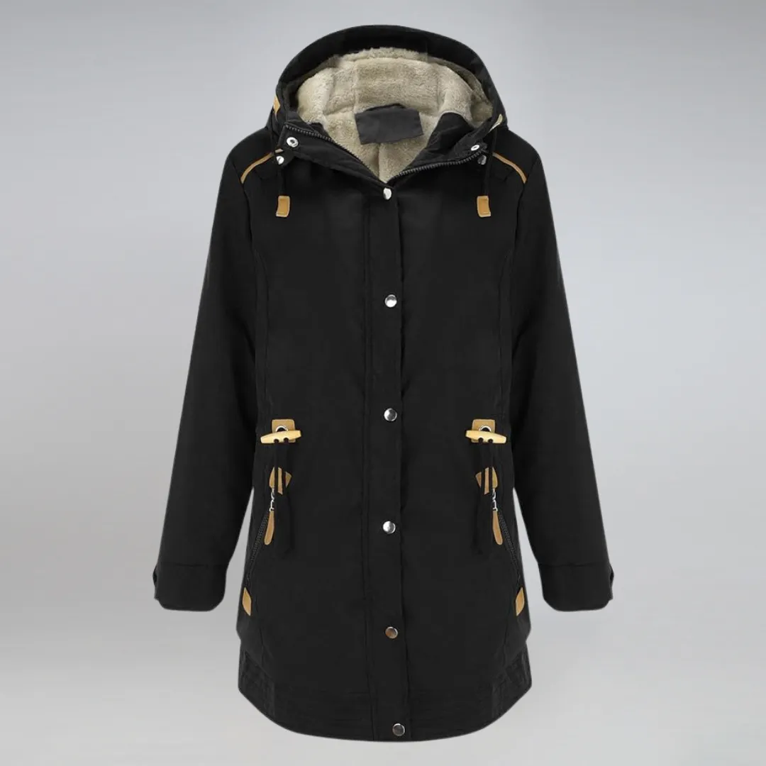 Cosy & weather-resistant women's parka jacket